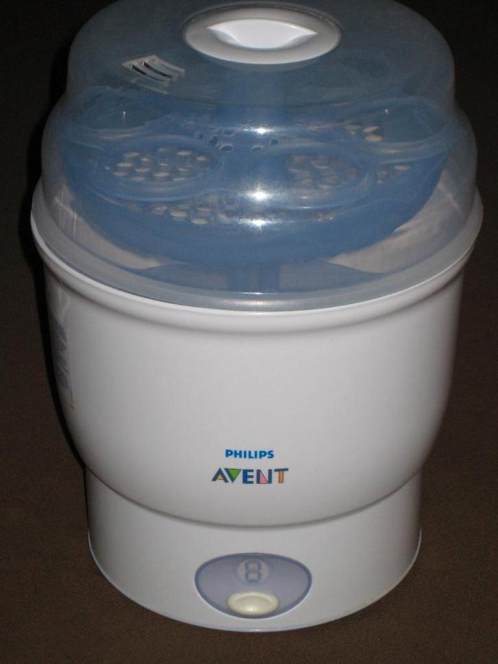 Stérilisateur numérique à vapeur Avent IQ, Enfants & Bébés, Aliments pour bébé & Accessoires, Comme neuf, Stérilisateur, Enlèvement ou Envoi