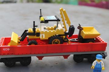 Lego 4543 Railroad Tractor Flatbed beschikbaar voor biedingen
