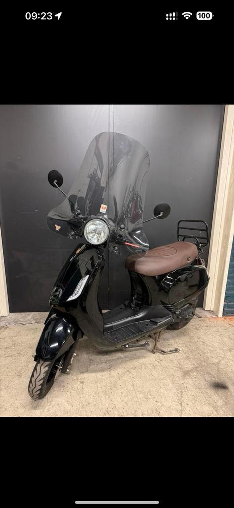 LA SOURIS SOURINI ZWART | 6006KM | 2021 | INJECTIE | EURO 5, Fietsen en Brommers, Scooters | Peugeot, Zo goed als nieuw, Overige modellen