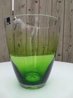 Glazen vaas/vazen groen design Leonardo, Ophalen, Nieuw, Groen, Glas