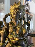 Een bronzen Ganapati uit Zuidoost-Azië, 19e eeuw, Ophalen of Verzenden, Gebruikt