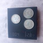 Zilveren munten 20 fr België 1934 positie B, Ophalen of Verzenden