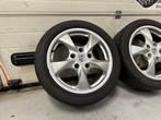17inch Originele Porsche Breedset Velgen Boxster 911 A merk, Auto-onderdelen, Banden en Velgen, Gebruikt, Banden en Velgen, 17 inch