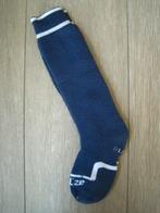 1 paire de chaussettes de ski bleues - taille 31 - 34, Sports & Fitness, Vêtements, Ski, Utilisé, Enlèvement ou Envoi