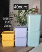 Tupperware set cubix 40euro Nieuw, Huis en Inrichting, Ophalen of Verzenden, Nieuw