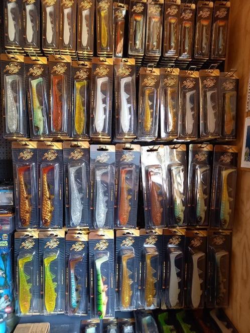 Partij Hostagevalley Shad (14/18/22/26cm) 92 stuks!, Watersport en Boten, Hengelsport | Roofvissen, Nieuw, Overige typen, Ophalen of Verzenden