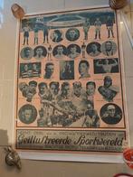 Affiche de personnages sportifs, Enlèvement ou Envoi