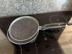 Nieuw.Tefal 2 pannenkoeken pannen 21 cm., Huis en Inrichting, Keuken | Potten en Pannen, Ophalen of Verzenden, Nieuw, Koekenpan of Braadpan