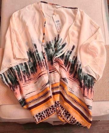Nieuwe omslagblouse "Pieces", one size beschikbaar voor biedingen
