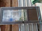 Aluminium deur ,dubbel glas met kader, Doe-het-zelf en Bouw, Ophalen, Gebruikt, Aluminium