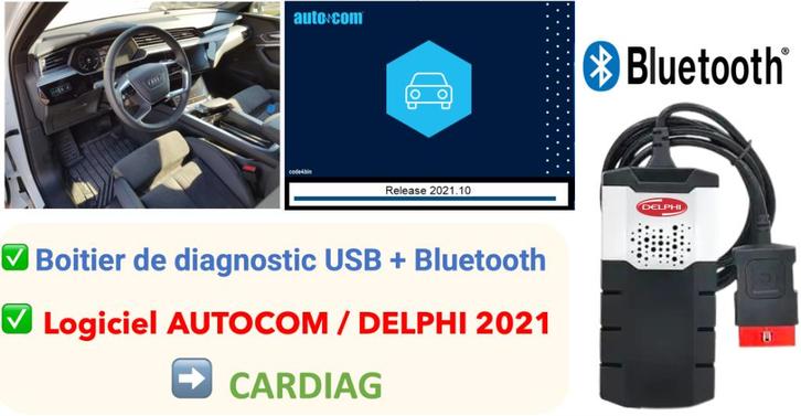 Interface de diagnostic delphi 2025 DS150e voitures camions, Auto diversen, Autogereedschap, Nieuw, Ophalen of Verzenden