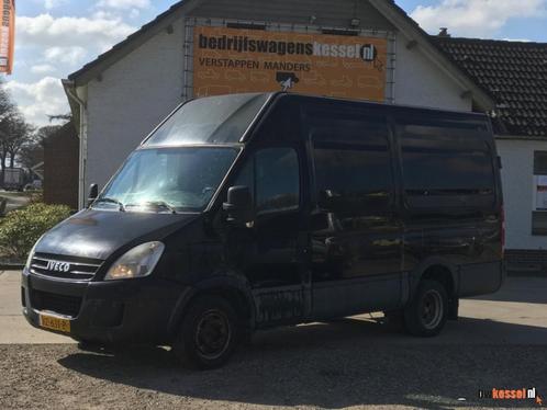 Iveco Daily 40C15V 3.0 Euro 4 L2H2 Dubbel Lucht Trekhaak 3.5, Auto's, Bestelwagens en Lichte vracht, Bedrijf, ABS, Airconditioning