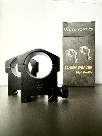 High Profile Rifle Scope Weaver Rings 25.4mm - montageringen beschikbaar voor biedingen