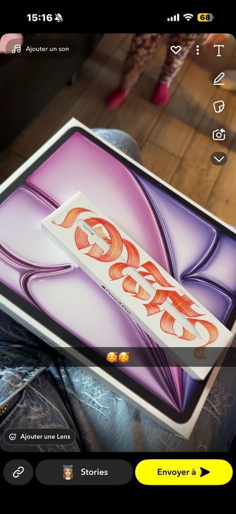 Ipad air M13 2025, Informatique & Logiciels, Apple iPad Tablettes, Neuf, Apple iPad Air, Wi-Fi, 13 pouces ou plus, 256 GB, Autres couleurs