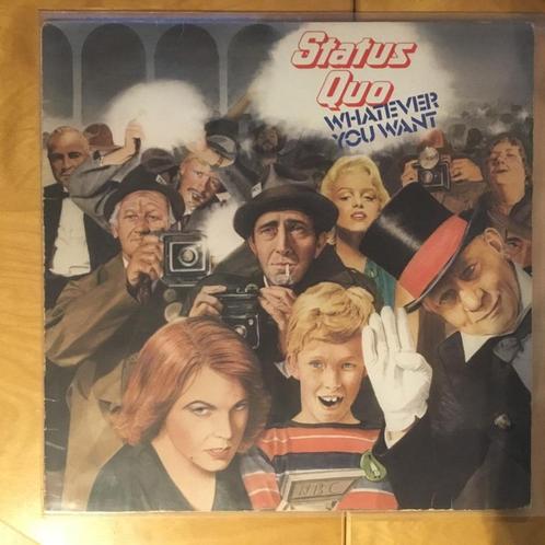 Album vinyle Status Quo - Whatever You Want, CD & DVD, Vinyles | Rock, Utilisé, Rock and Roll, 12 pouces, Enlèvement ou Envoi