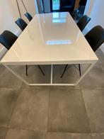 Gebruikte eettafel + stoelen, Huis en Inrichting, Tafels | Eettafels, Ophalen