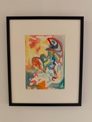 Aquarel Finn Pedersen beschikbaar voor biedingen