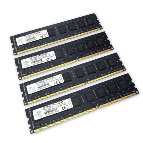 G SKILL DDR3 32GB (4*8) 1600MHz, Computers en Software, RAM geheugen, Gebruikt, Desktop, 32 GB, DDR3, Ophalen