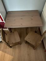 Kinder tafeltje met 2 stoeltjes, Enlèvement ou Envoi, Comme neuf, Chaise(s)