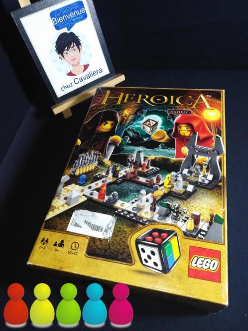 COLLECTOR Lego Games spel - Heroica - De grotten van Nathuz, Kinderen en Baby's, Speelgoed | Duplo en Lego, Gebruikt, Lego, Complete set