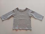 Grijs longsleeve T-shirt maat 80 H&M, Gebruikt, Meisje, H&M, Ophalen of Verzenden