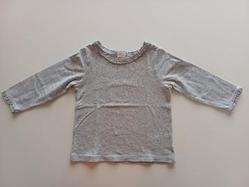 Grijs longsleeve T-shirt maat 80 H&M beschikbaar voor biedingen
