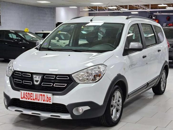 Dacia Lodgy Stepway 1.2TCe 7Places Gps Cruise Blue CAMERA Cl, Autos, Dacia, Entreprise, Achat, Lodgy, ABS, Caméra de recul, Airbags