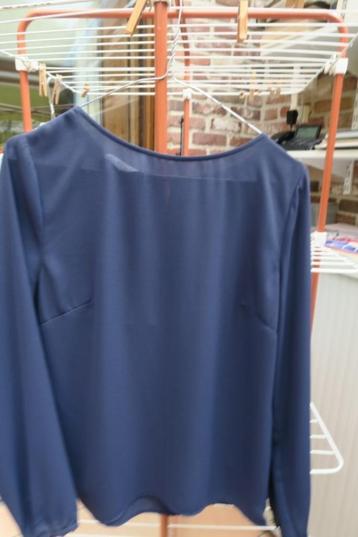 Blouse nieuw marineblauw Weill mt 38-40 beschikbaar voor biedingen
