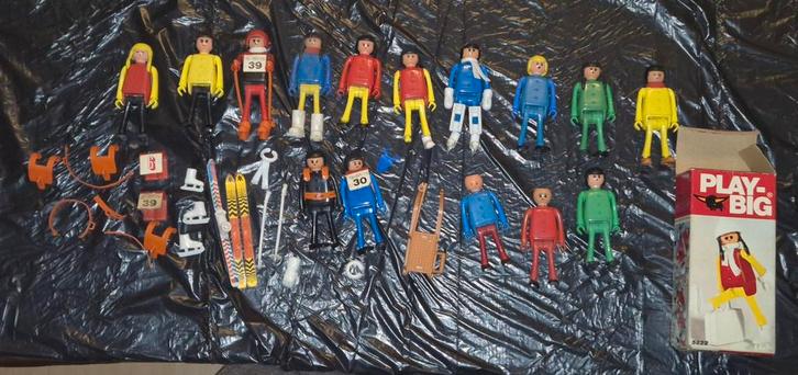 Play Big lit figurines vintages made in West Germany 1970's, Enfants & Bébés, Jouets | Playmobil, Utilisé, Playmobil en vrac, Enlèvement ou Envoi
