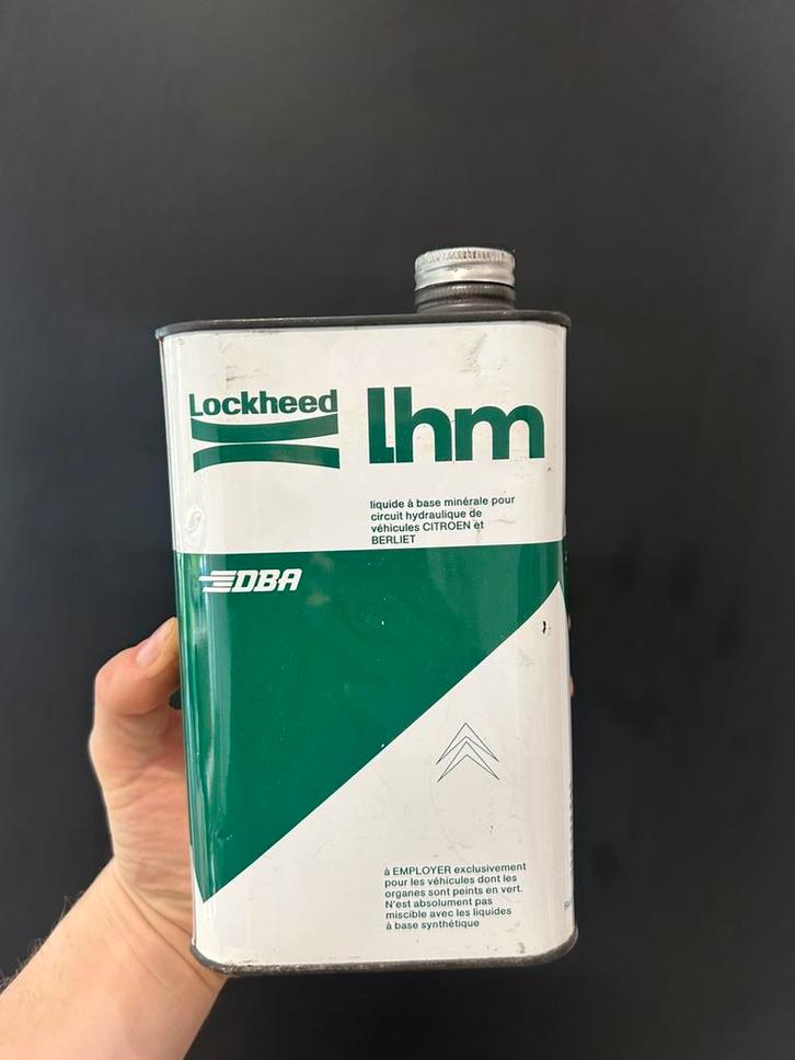 Bidon d’huile olieblik olie blik oil can Citroen Lockheed, Verzamelen, Merken en Reclamevoorwerpen, Zo goed als nieuw, Ophalen of Verzenden
