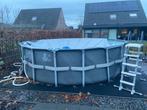 Intex zwembad diameter 5m30, Jardin & Terrasse, Piscines, 300 cm ou plus, Rond, Enlèvement, Utilisé