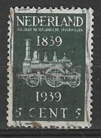 Nederland 1938 - Yvert 325 - Nederlandse Spoorwegen (ST), Postzegels en Munten, Postzegels | Nederland, Verzenden, Gestempeld