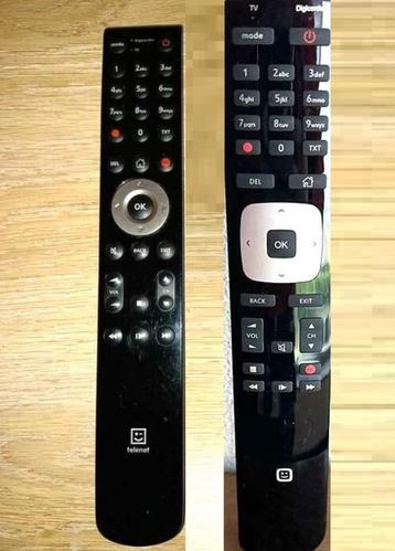 Telenet HD afstandsbediening beschikbaar voor biedingen