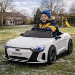 Elektrische Kinderauto 12v - Audi-RS E-Tron GT | Wit, Ophalen of Verzenden, Nieuw