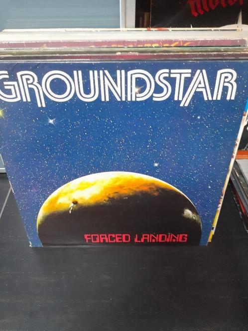 lp - groundstar - forced landing, Cd's en Dvd's, Vinyl | Hardrock en Metal, Gebruikt, Ophalen of Verzenden