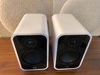 Q-Acoustics 5010 satijn wit  (plankmodel) Bookshelfmaand, Enlèvement ou Envoi, Neuf, 60 à 120 watts, Autres marques
