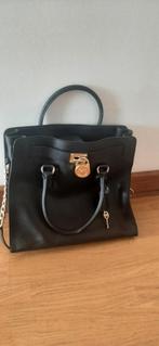 Michael Kors Hamilton tas zwart, Handtassen en Accessoires, Tassen | Damestassen, Ophalen, Gebruikt, Zwart