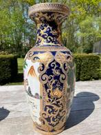 Grote vergulde Chinese vaas, Antiek en Kunst, Ophalen of Verzenden