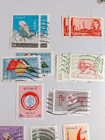 Iraanse postzegels uit de jaren 60