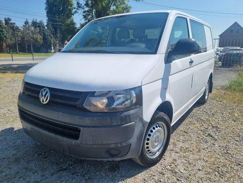 Vw Transporter T5 2012 double cabine 6places 2.0tdi 90cv.., Auto's, Volkswagen, Bedrijf, Te koop, Transporter, ABS, Airbags, Boordcomputer