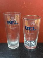 2 verres à bière différents Bel pils brasserie Moortgat, Enlèvement ou Envoi, Comme neuf
