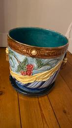 Faience cachepot, Antiek en Kunst, Antiek | Keramiek en Aardewerk, Ophalen