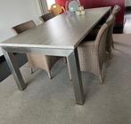 Houten tafel, Huis en Inrichting, Ophalen, Gebruikt, 100 tot 150 cm, 150 tot 200 cm