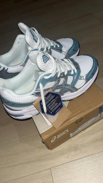 Asics gel blue white