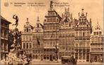 Antwerpen - Huizen der groote Markt en Brabo (1930), Verzenden, 1920 tot 1940, Gelopen, Antwerpen