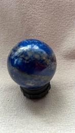 Afghaanse lapis lazuli bal op de honk, Verzamelen, Mineralen en Fossielen, Ophalen of Verzenden