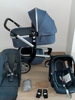Joolz Day Quadro Blau  kinderwagen 3-in-1 Set, Ophalen, Babygeluk, Zo goed als nieuw, W