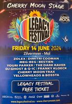 12 ticketten legacy festival, Tickets en Kaartjes, Drie personen of meer
