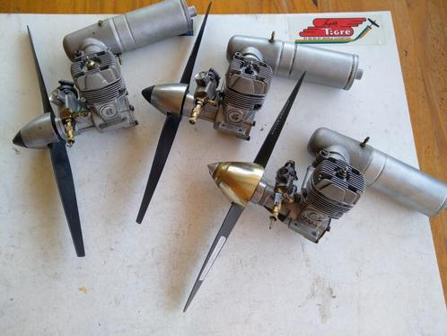 3 moteurs rapides Supertigre G 40 et 45 nitro, Hobby & Loisirs créatifs, Modélisme | Radiocommandé & Téléguidé | Avions, Utilisé