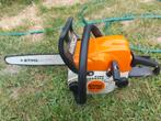 Te huur:motorzaag Stihl018 voor huishoudelijk gebruik, Tuin en Terras, Ophalen, Zo goed als nieuw